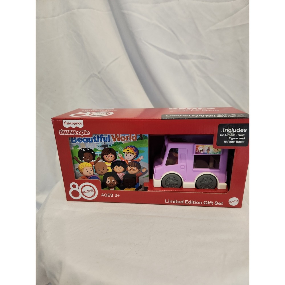 Fisher-Price Little People Beautiful World Ice Cream Truck Gift Set Kohls Cares